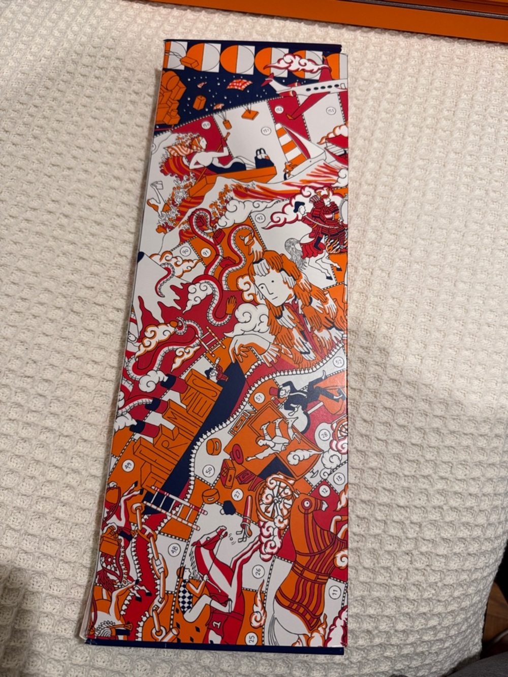 Hermès Orange tie Box